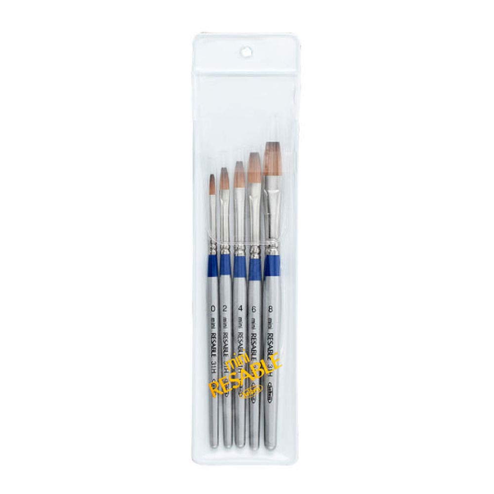 Holbein Watercolor Brush Mini Sable 31H Set of 5 203332