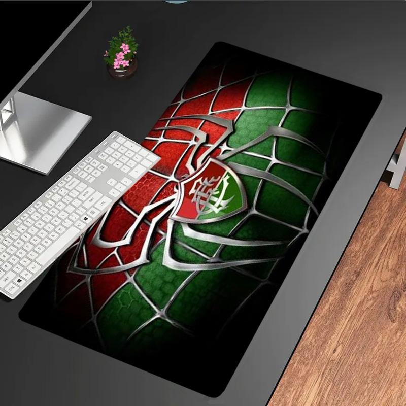 Fluminense Fc Crest mouse pad, rubber base, esports desk mat, mouse pad for gamers and office use, gaming desk , easy to clean mat