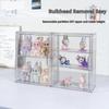 Blind Box Storage Display Box Bubble Mart LABUBU Handheld Storage Desktop Dustproof Transparent Acrylic Display Cabinet