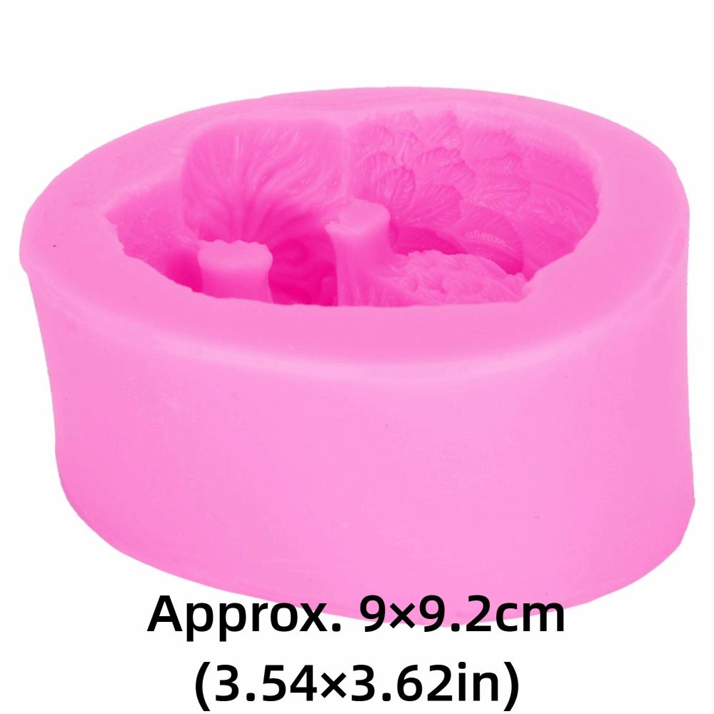 Flexible Candle Mould Silicone Chocolate Mould Soap Mould Silicone Soap Mould Baking Tools