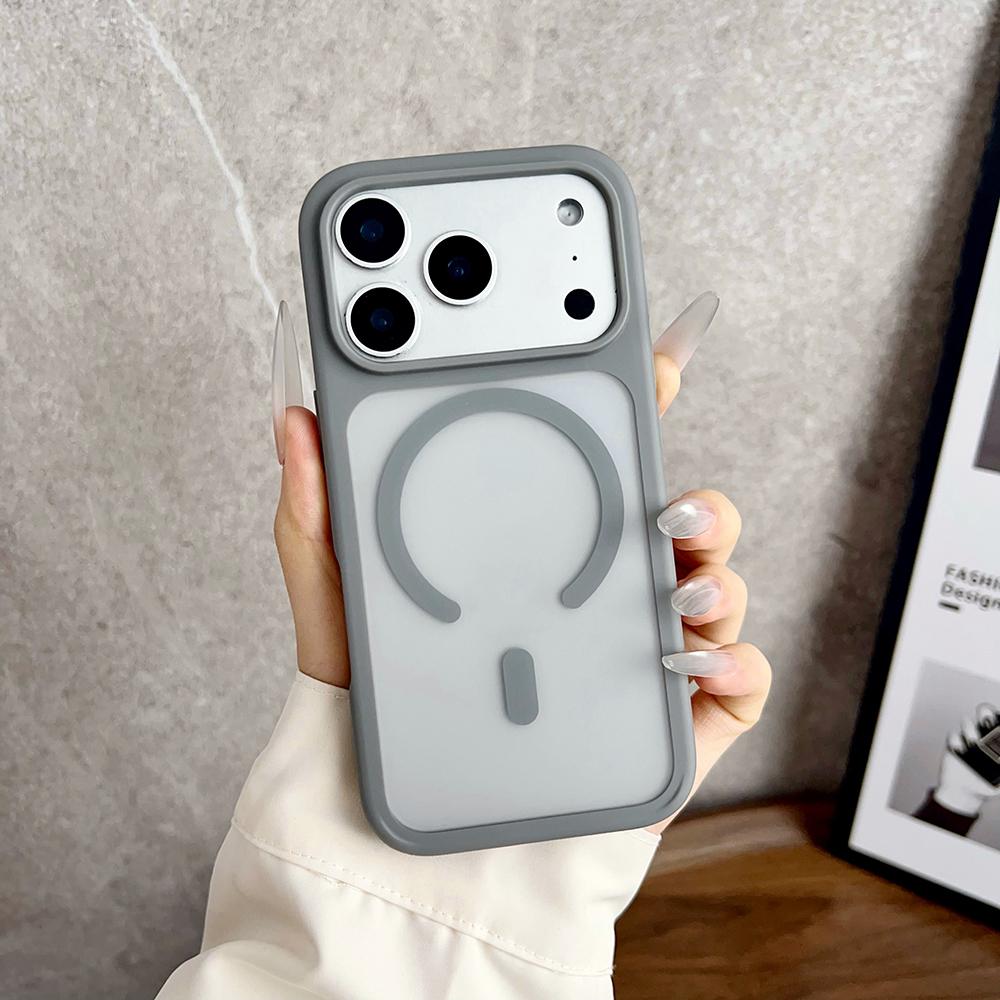 Магнитный чехол для Magsafe Iphone 17 Pro Max Air 16E 16 E 15 Plus 14 13 12 Pro Mag Safe Матовый чехол для телефона