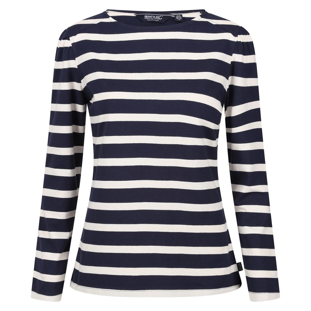 Regatta Womens/Ladies Federica Stripe Long-Sleeved T-Shirt