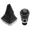 For VW Volkswagen Polo 6C 2015 2016 2017 2018 5/6 Speed Gear Shift Knob Gaiter Boot Cover Case Car Styling Accessories