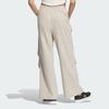 Adidas Свободные повседневные брюки с логотипом и этикеткой, женские брюки Miracle-Beige JJ1100