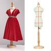 Doll Dress Display Holder Model Tailor Stand for Dollhouse Accessories Mini Size