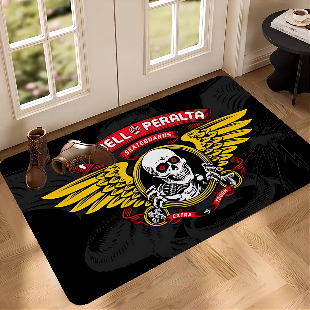 Напольный коврик P-Powell P-Peralta, недорогой, противоскользящий, современный, для гостиной, балкона, прикроватный коврик с принтом.