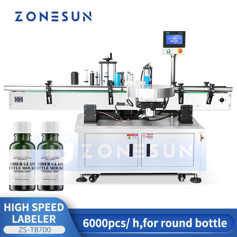Zonesun ZS-TB700 High Speed Wrap Around Labeling Machine