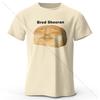 Funny Bread Sheeran Printed 100 Cotton TShirt Soft Breathable Round Neck Short Sleeve Tee Unisex Quirky Humorous Style