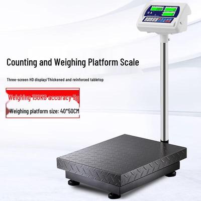 Haozhan 150 кг Коммерческие электронные платформенные весы (Китайская версия)