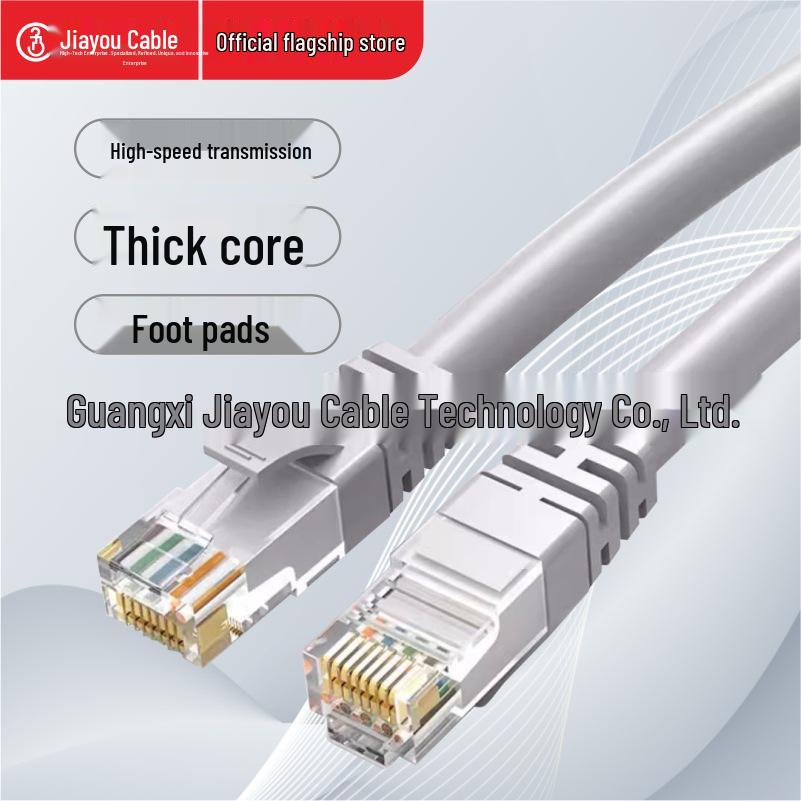 JiaYou 305m High-Speed Cat 5e/6 Outdoor Ethernet Cable