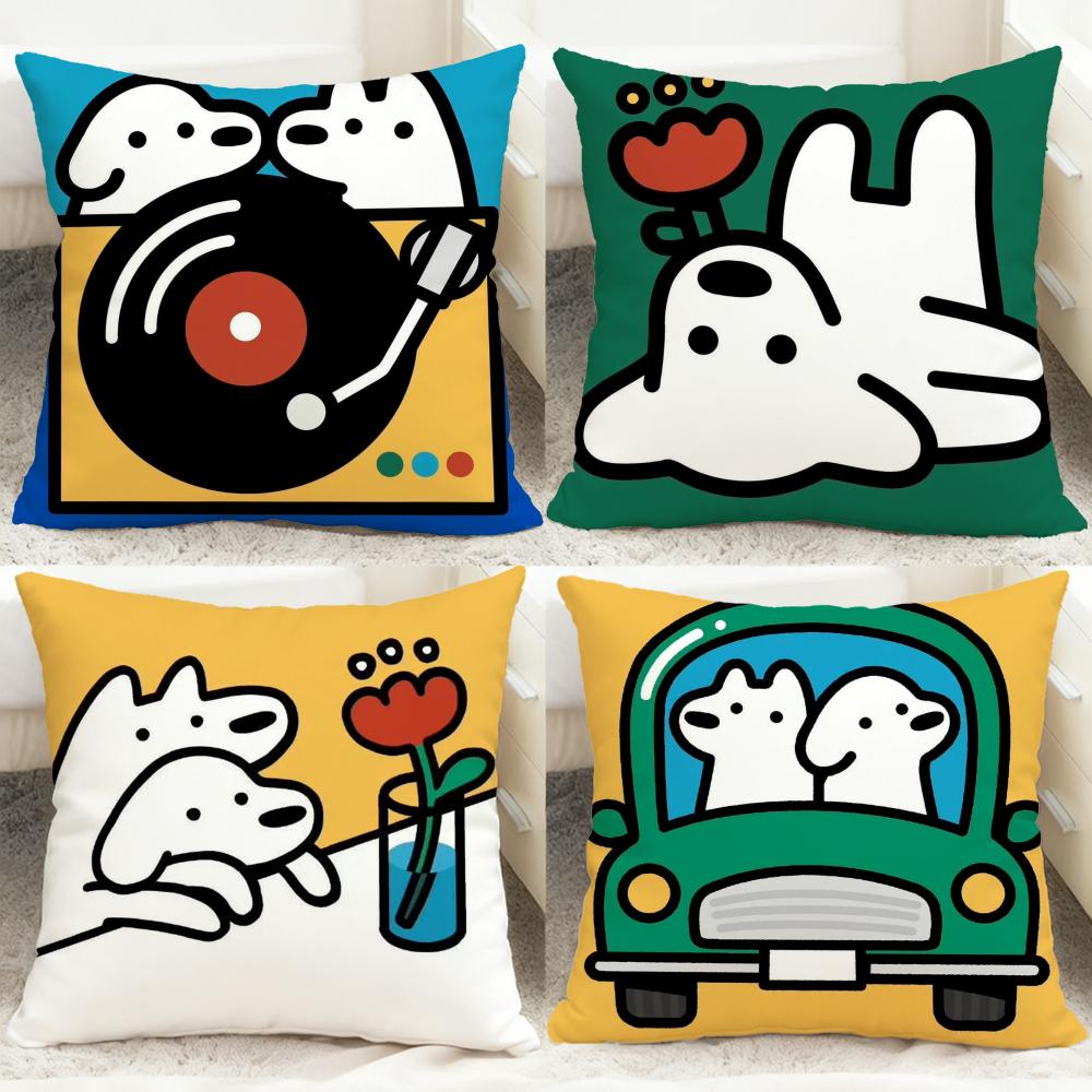 Trendy MMatsuiable Cushion Cover Comfortable Reversible Pillow Cover Ideal for Car Sofa Bedroom Beyond