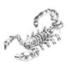 Серьги-гвоздики в виде скорпиона 3D Animal 1 шт. Металл