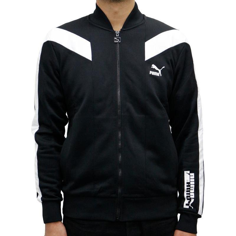 Puma Повседневная спортивная тренировочная куртка для фитнеса Мужские куртки Черный 599220-01