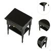 Dollhouse Miniature Bedside Table Accessory Side Scene Decoration