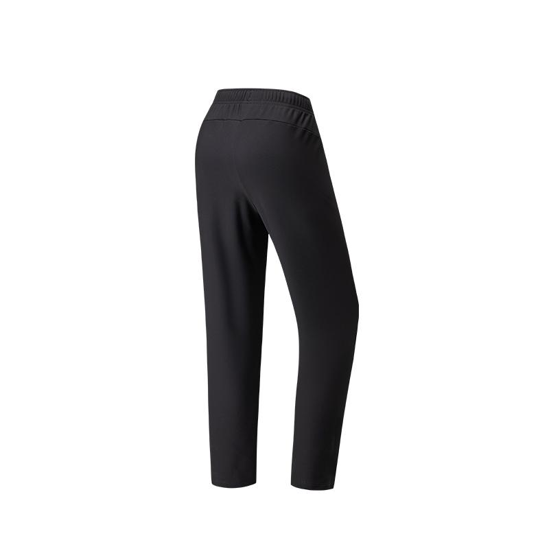 ANTA Casual Pants Women's Black Thickened Other 162647315N-1