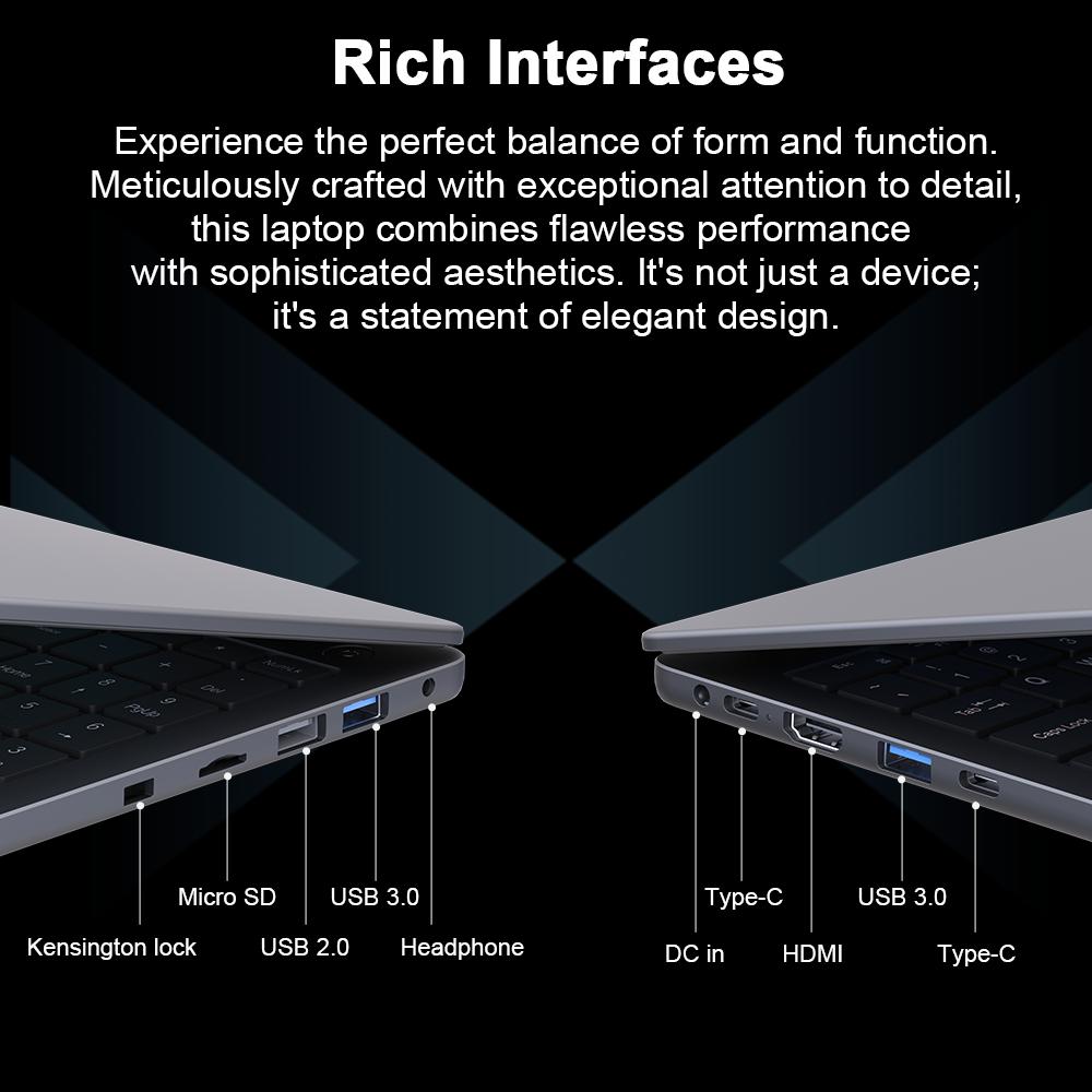 Ноутбук Ninkear A15 plus 15.6'' 16 ГБ ОЗУ + 1 ТБ SSD AMD Ryzen 7 5825U 1920*1080 Частота обновления 60 Гц