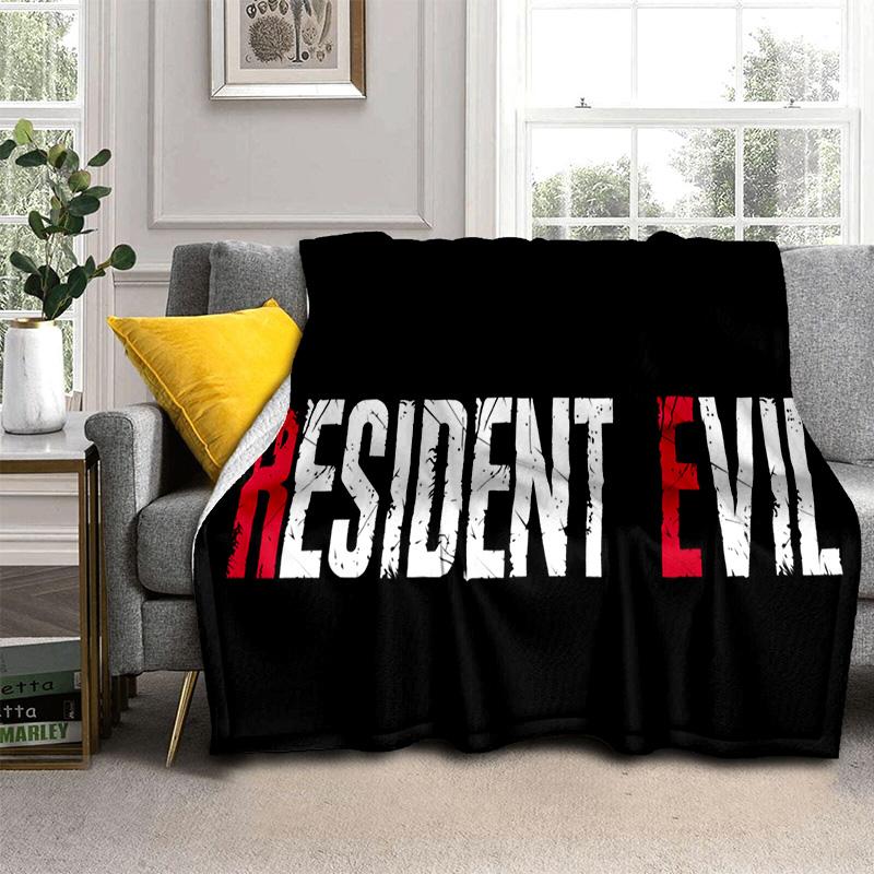 3D R-Resident Evil Gamer Games Одеяло, мягкое одеяло для дома, спальни, кровати, дивана, пикника, путешествия, офиса, отдыха, одеяло, детское одеяло