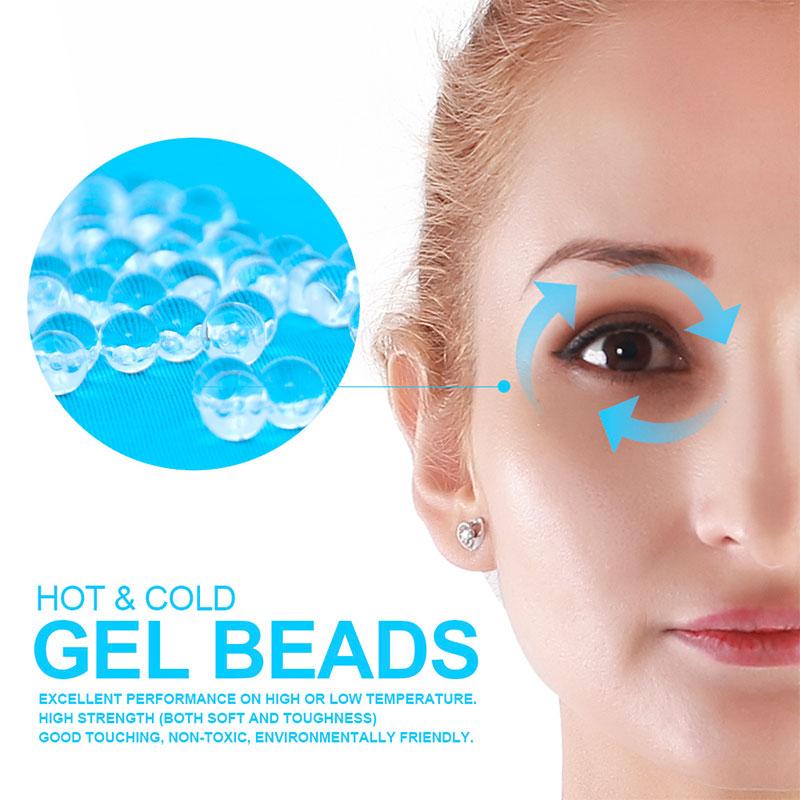 Gel Eye Mask Cold Pack Warm  Heat Ice Cool Compress Soothing Tired Eyes Pad