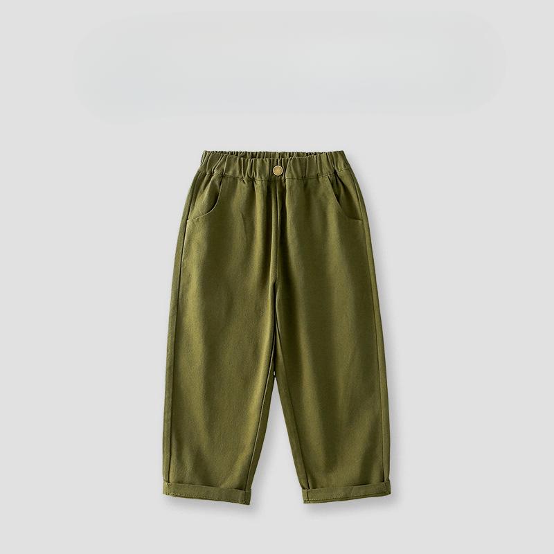 Spring and Autumn Children's Casual Pants Korean Version of Blue Jeans Fashion All-match Boy Pants