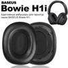 Earphone Pads for BASEUS Bowie H1i Replacement Earpads Mesh Cloth Memory Covers Sponge Soft Protein