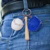 PU Leather Bag Hanging Personalized Baseball Pendant Funny Car Key Ring  Sporty Accessories