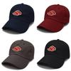 Comfortable Cotton Blend Naruto Uzumaki Baseball Cap Featuring Iconic Akatsuki And Uchiha Embroidery