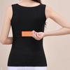Women Thermal Tank Top Square Neck Sleeveless Warm Camisole Top with Front And Back Pockets Winter Double Layer Basic Undershirts