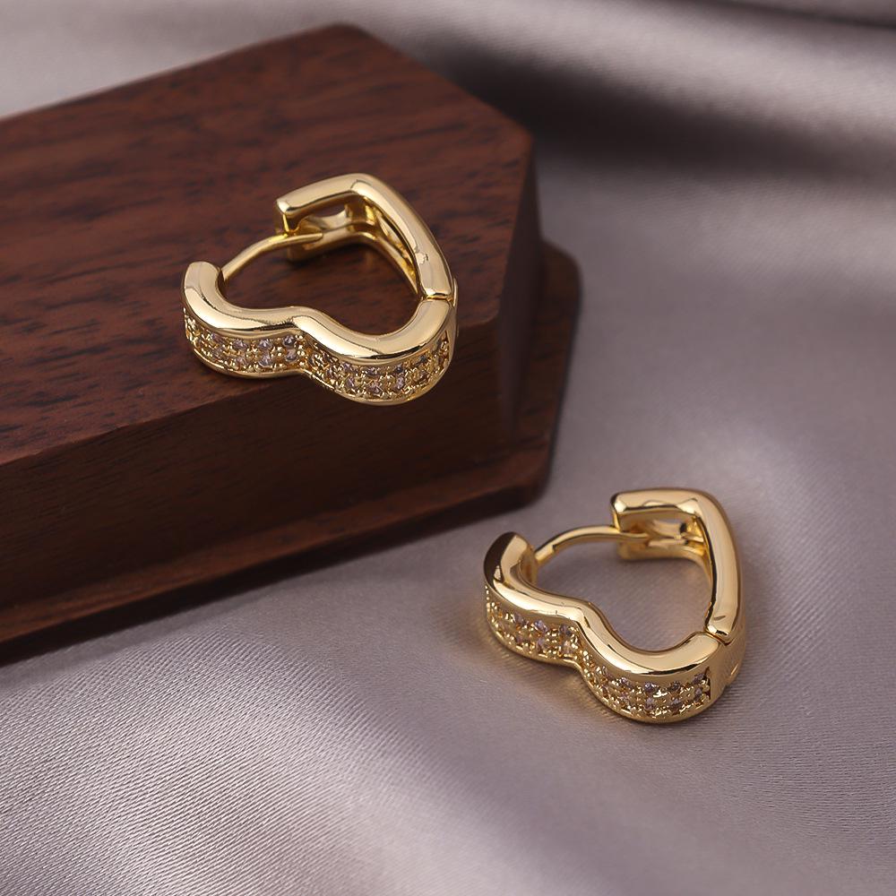 Элегантные серьги с иглами из серебра 925 пробы: Универсальные французские серьги-кольца из меди в нескольких стилях для изысканного образа