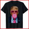Трамп Жвачка Черная Хлопковая Футболка Унисекс Футболка