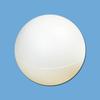 Decorative Object - Polystyrene Ball - 7 Cm - White - To Hang - Christmas