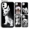 Krajews West Highland White Terrier Phone Case Cover For iPhone 14 5s 6s 7 8 Plus X XR XS 11 12 13 Pro Max Samsung S21 S22 Ultra
