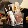 Многоцелевой ящик для хранения помады, 4-секционная подставка для лака для ногтей, новый держатель для кистей для макияжа