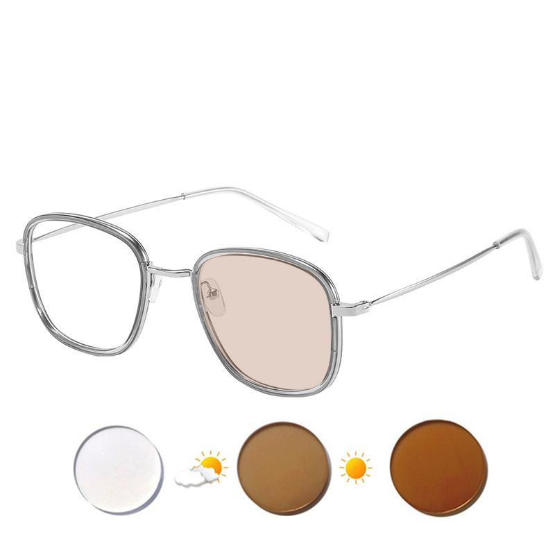 Очки по рецепту для близорукости женщин мужчин фотохромные или линзы, блокирующие синий свет близорукость или астигматизм индивидуальный UF144