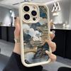 Чехол для телефона с изображением пейзажей, павильонов, башен для Xiaomi Redmi Note 14 13 12s 12 11 10 9s 9 8 7 A5 Pro Plus 4G 5G, мягкая задняя крышка из ТПУ