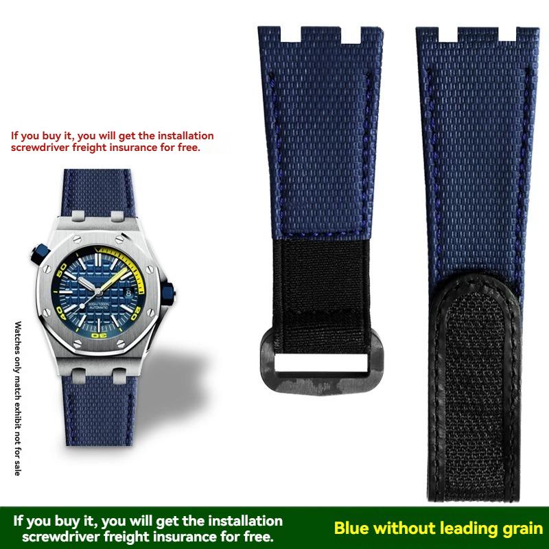 26 мм 28 мм Новый фторкаучуковый ремешок FKM для часов Audemars & Piguet Royal Oak серий 15400 15500 26331 15710 15703 унисекс