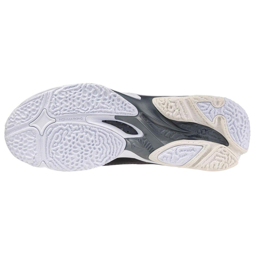 Mizuno Wave Lightning Z 8 Mid Нескользящие Прочные Тренировочные Кроссовки Унисекс Черные V1GA240552