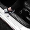 4 шт. Защита порогов автомобиля Прозрачный декоративный значок 3D наклейка Для Volkswagen Tiguan Golf-4 5 6 7 MK6 B5 B6 B7 Jetta Lavida Polo Tiguan Passat