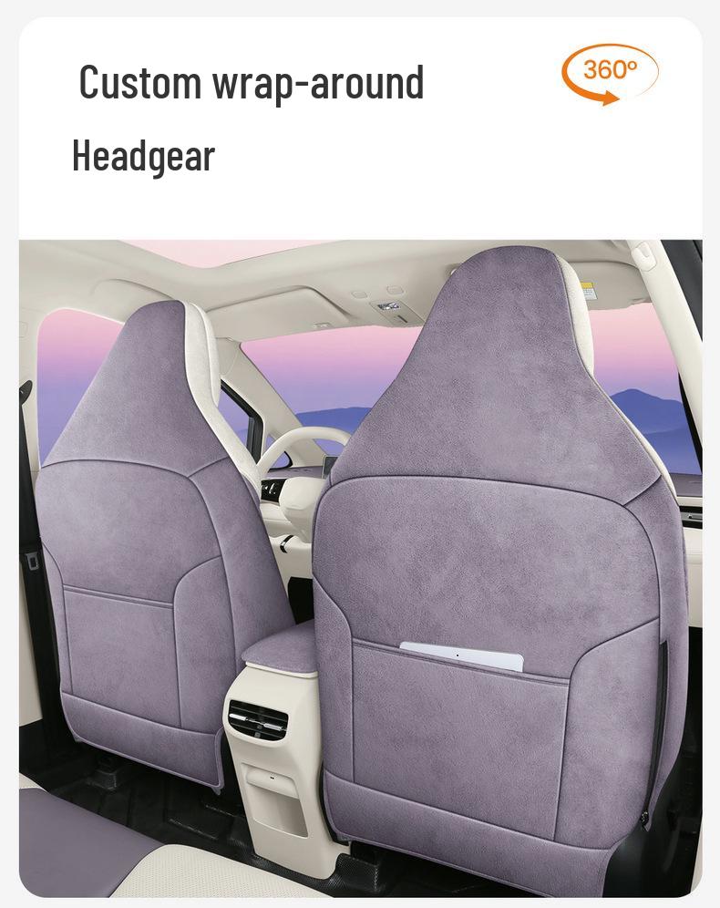 MG4 Car Seat Cover: Ramses Suede, Fits 25 Models, Full-Coverage, All-Season Use