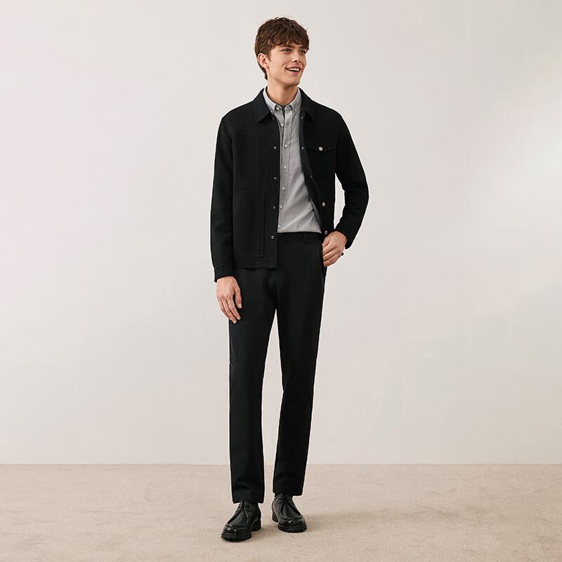 Navigare Men's Simple Casual Short Jacket