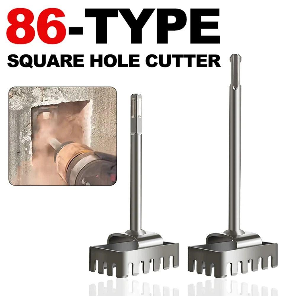 Punch Square Hole Cutter Quick Cutting Hole Socket Sloter Square Socket Puncher  For 86 Switch Box