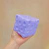 Shapeable Blueberry Cheese Squishy Non-Bounce Sensory Fidget Ball Cheese Cube Ball  Xmas Gift