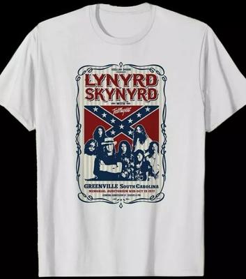 Винтажная футболка унисекс Lynyrd Skynyrd 1977 года, тур Southern Rock, размеры S-5XL