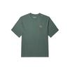 Timberland Solid Color Casual Loose Fit Crew Neck Short Sleeve T-Shirt Unisex Tops Balsam-Green A5Z5U-392