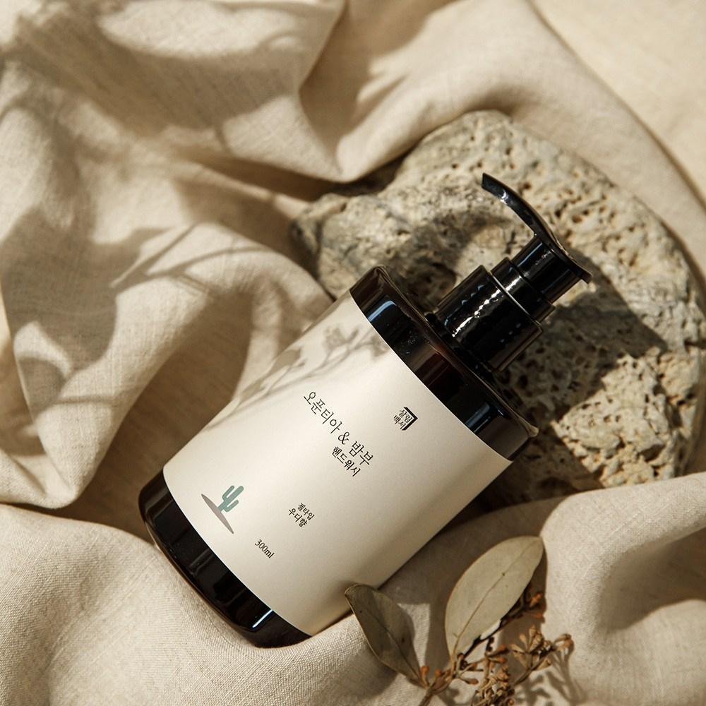 Salim White Paper Opuntia & Bamboo Hand Wash Woody, 3 Packs, 300ml