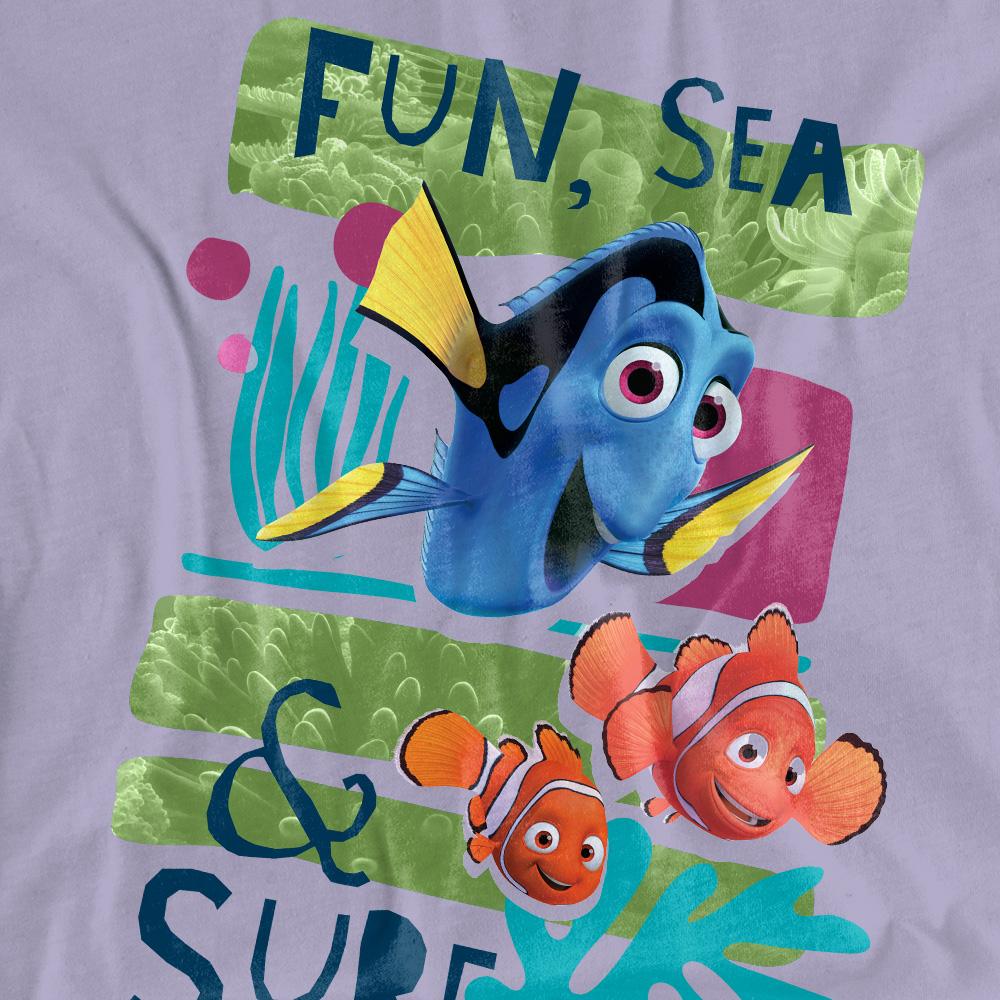 Finding Nemo Womens/Ladies Fun, Sea, Surf T-Shirt