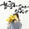 Metal Birds Wall Decor Art Birds On A Wire Metal Bird Wall Artwork Wall Stickers Wall Decor Metal Wall Hanging