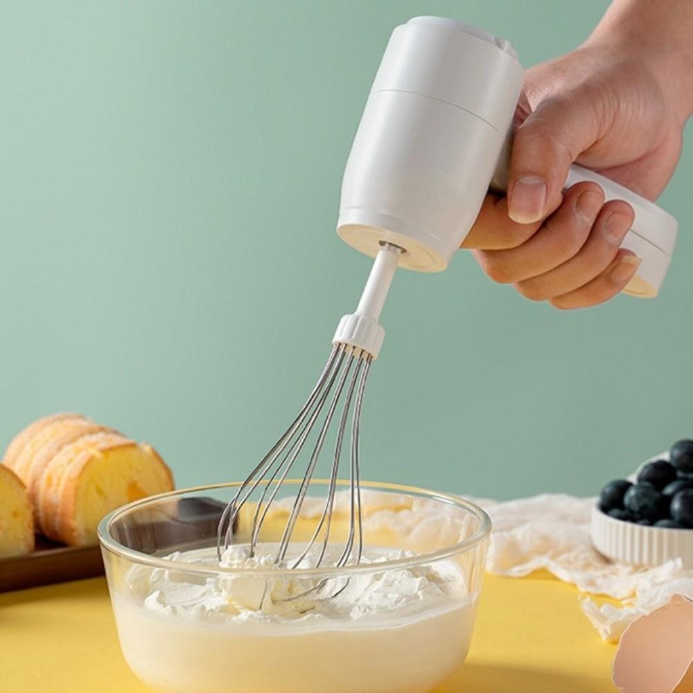 USB-перезаряжаемый электрический венчик, автоматический вспениватель молока, беспроводной взбиватель яиц, для домашней кухни