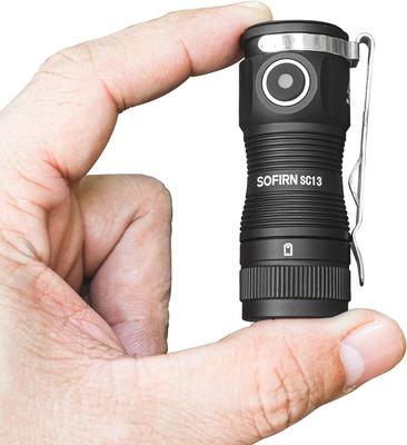 Sofirn SC13 Мини-фонарик-брелок EDC USB-C IP68 1300 Люмен Портативный Аварийный Наружный