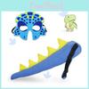 Childrens Dinosaur Tail Mask Set Tyrannosaurus Rex Performance Prop Cosplay