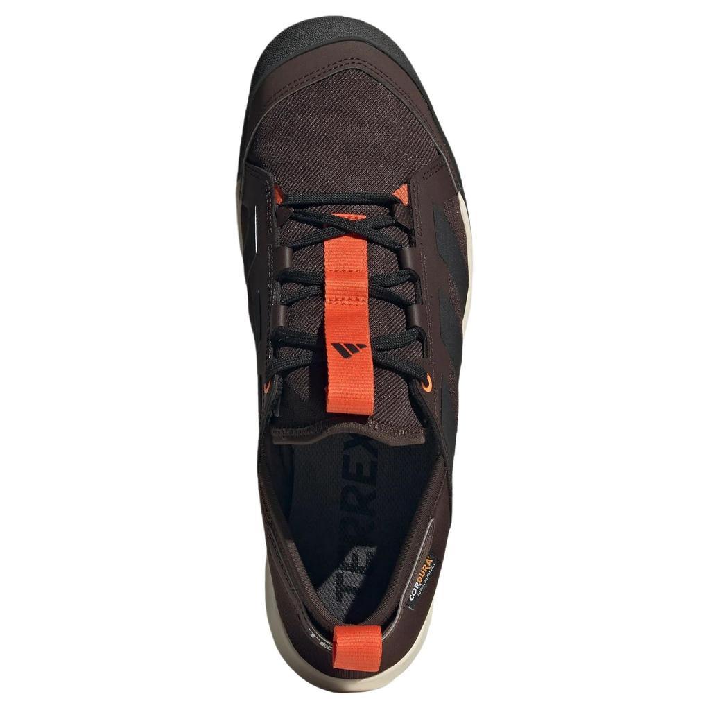 adidas Daroga Cordura Удобная посадка Нескользящие Прочные Треккинговые ботинки Унисекс Треккинговые ботинки Темно-коричневый Черный KH6688